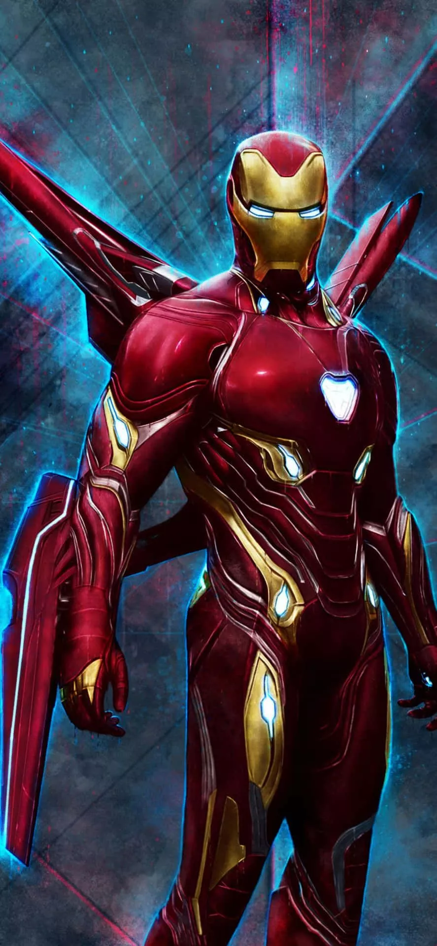 Iron Man With the iPhone X Wallpaper