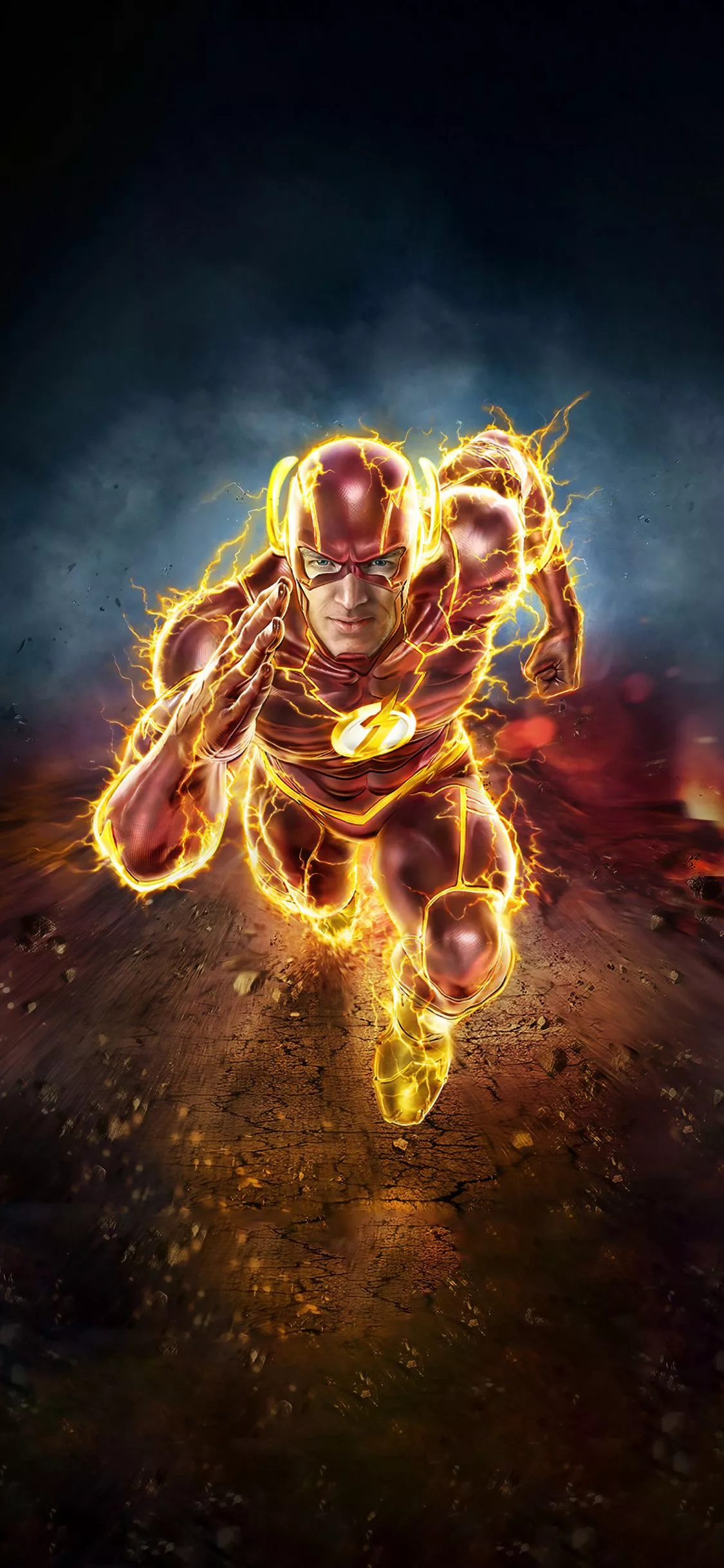 Flash The Running Fire 4k
