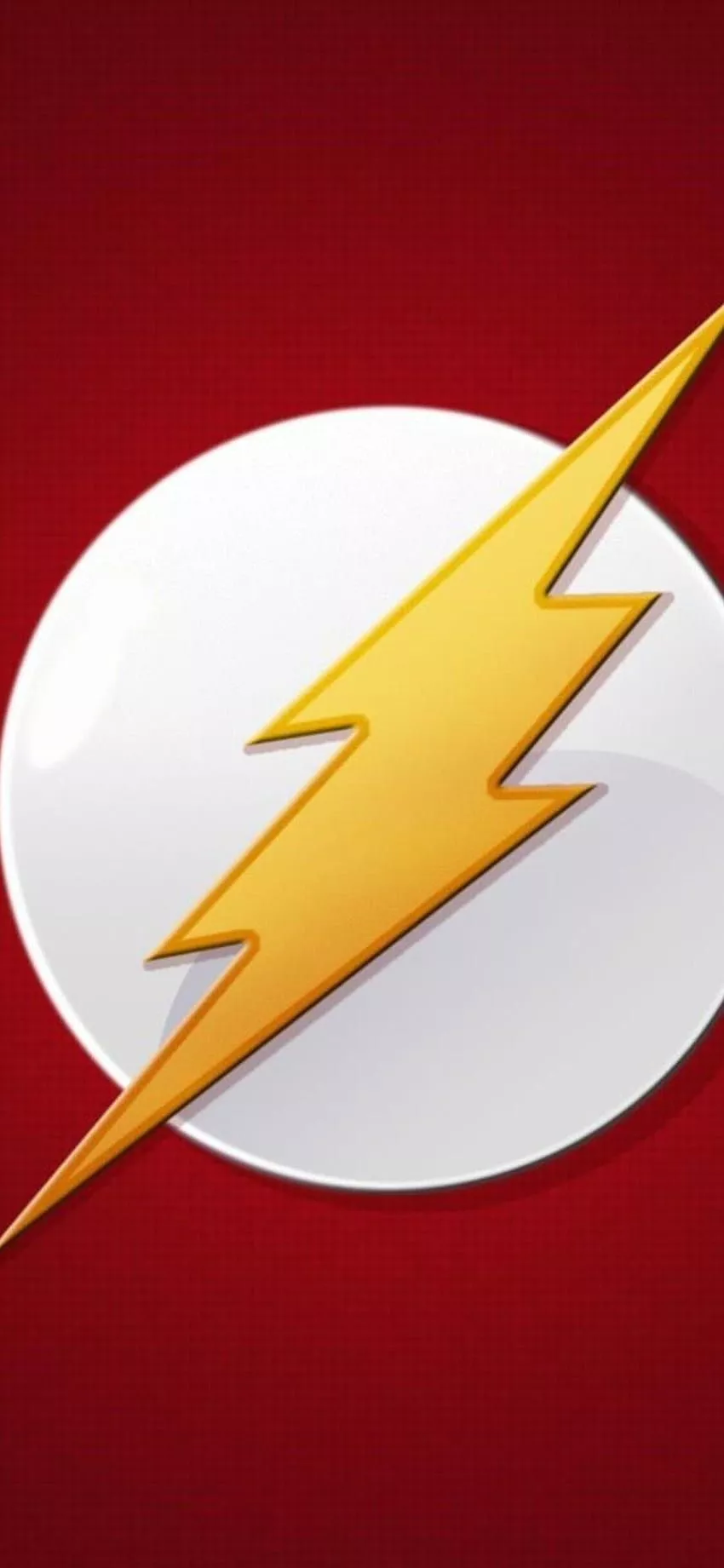 The flash logo iphone xs HD wallpaper