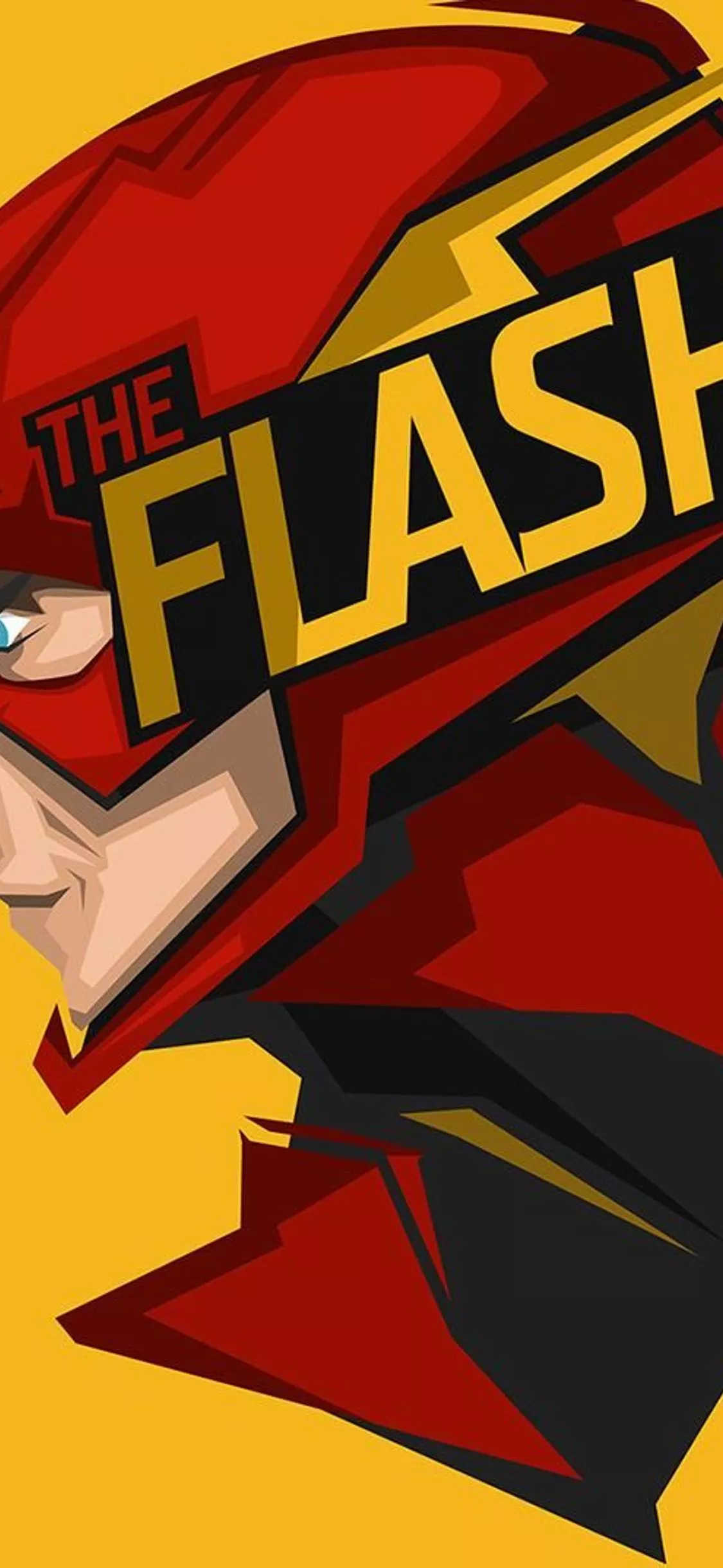 The Flash Abstract Art iPhone