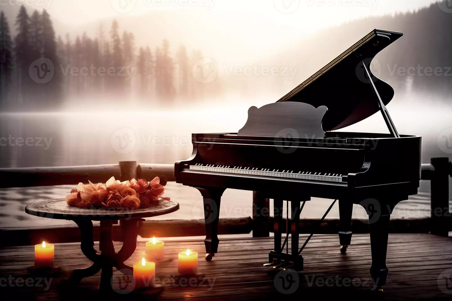 Piano Nature Image