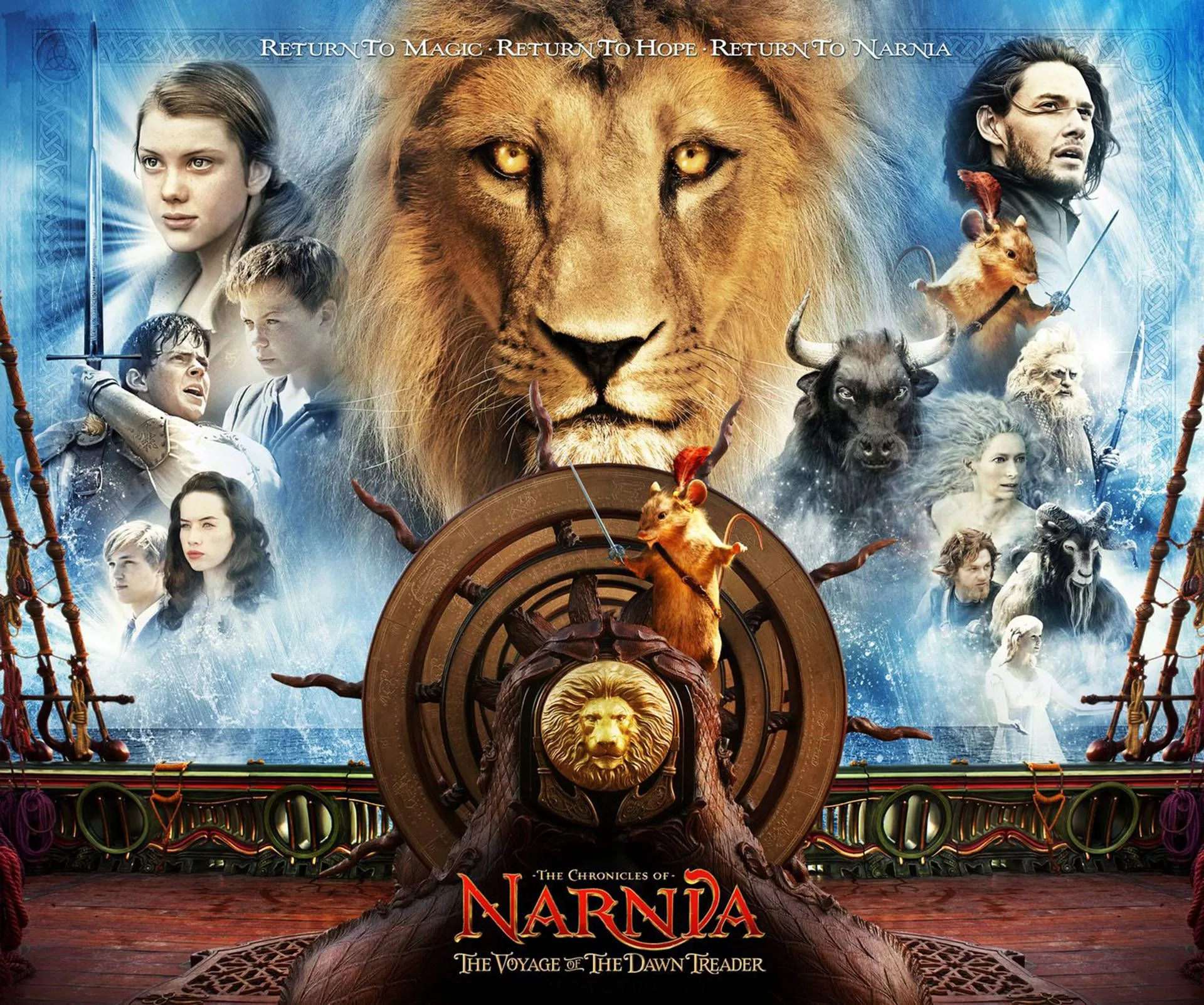 Of Narnia Voyage Wallpaper