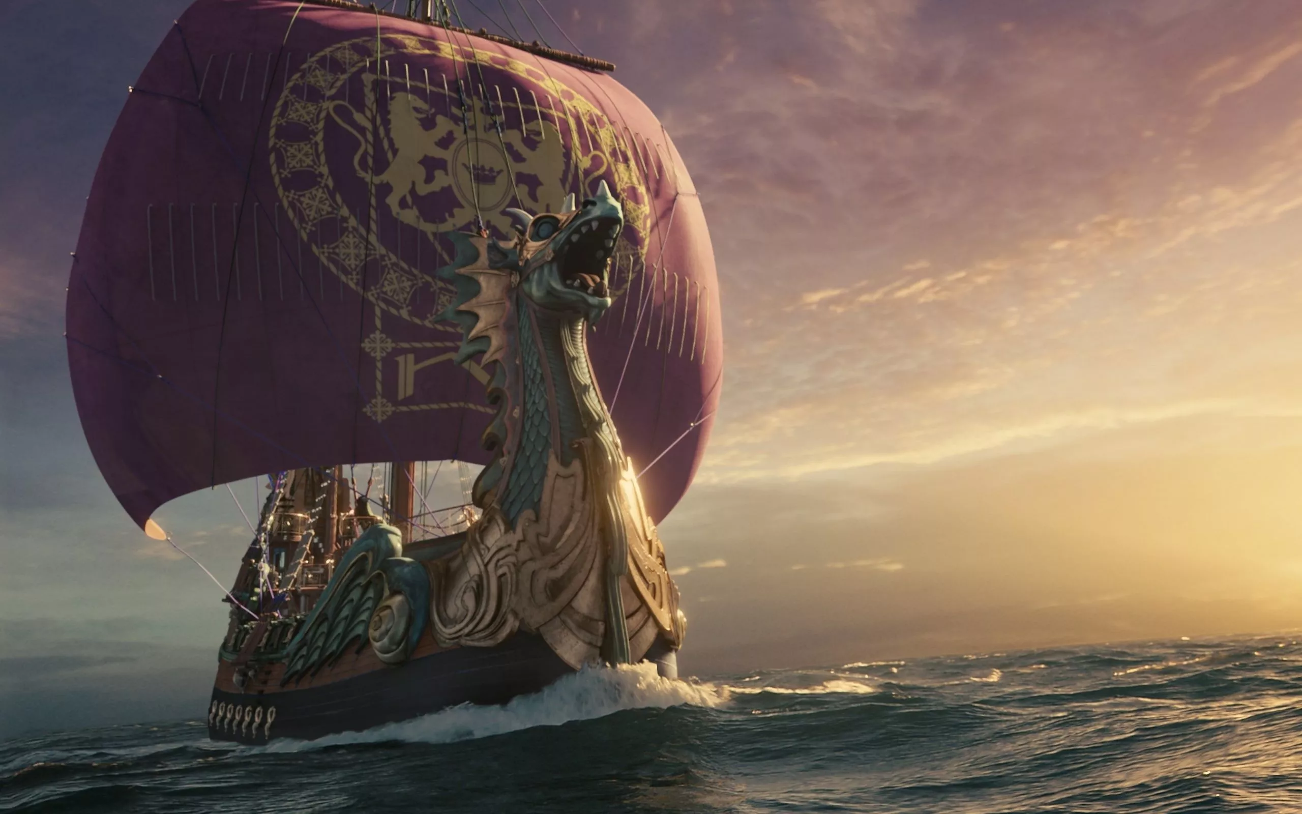 Voyage of the Dawn Treader Ship from Narnia