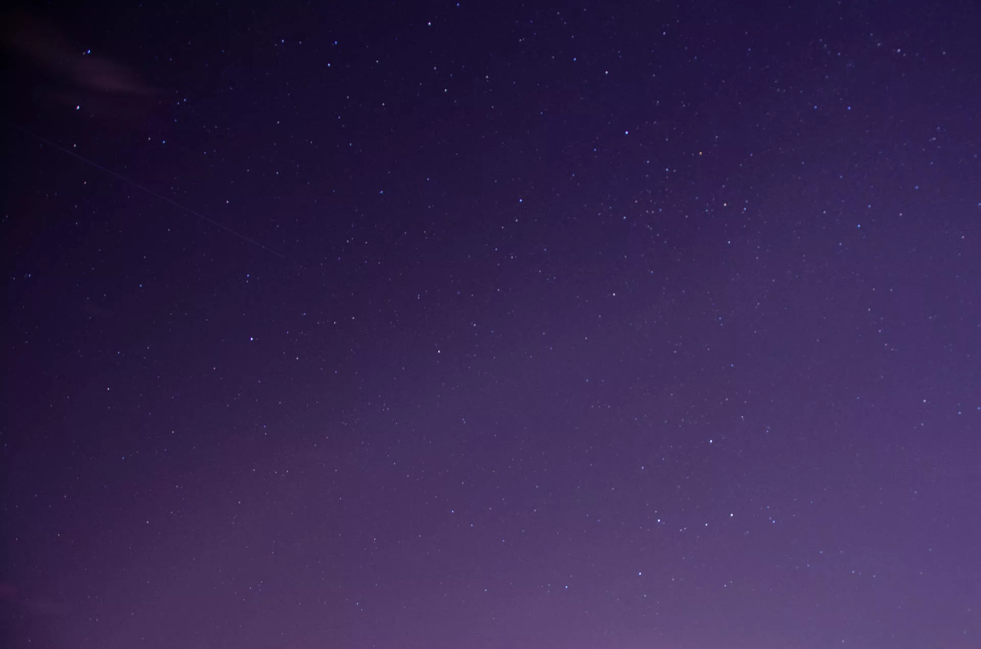 Purple Night Sky Wallpaper