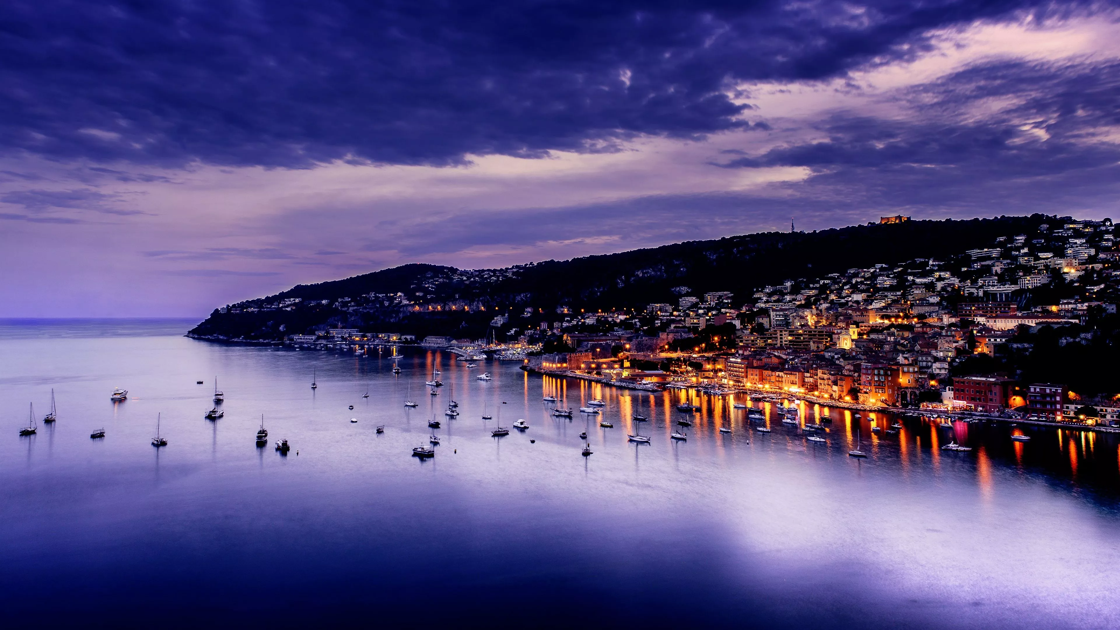 Villefranche Sur Mer Wallpaper 4K