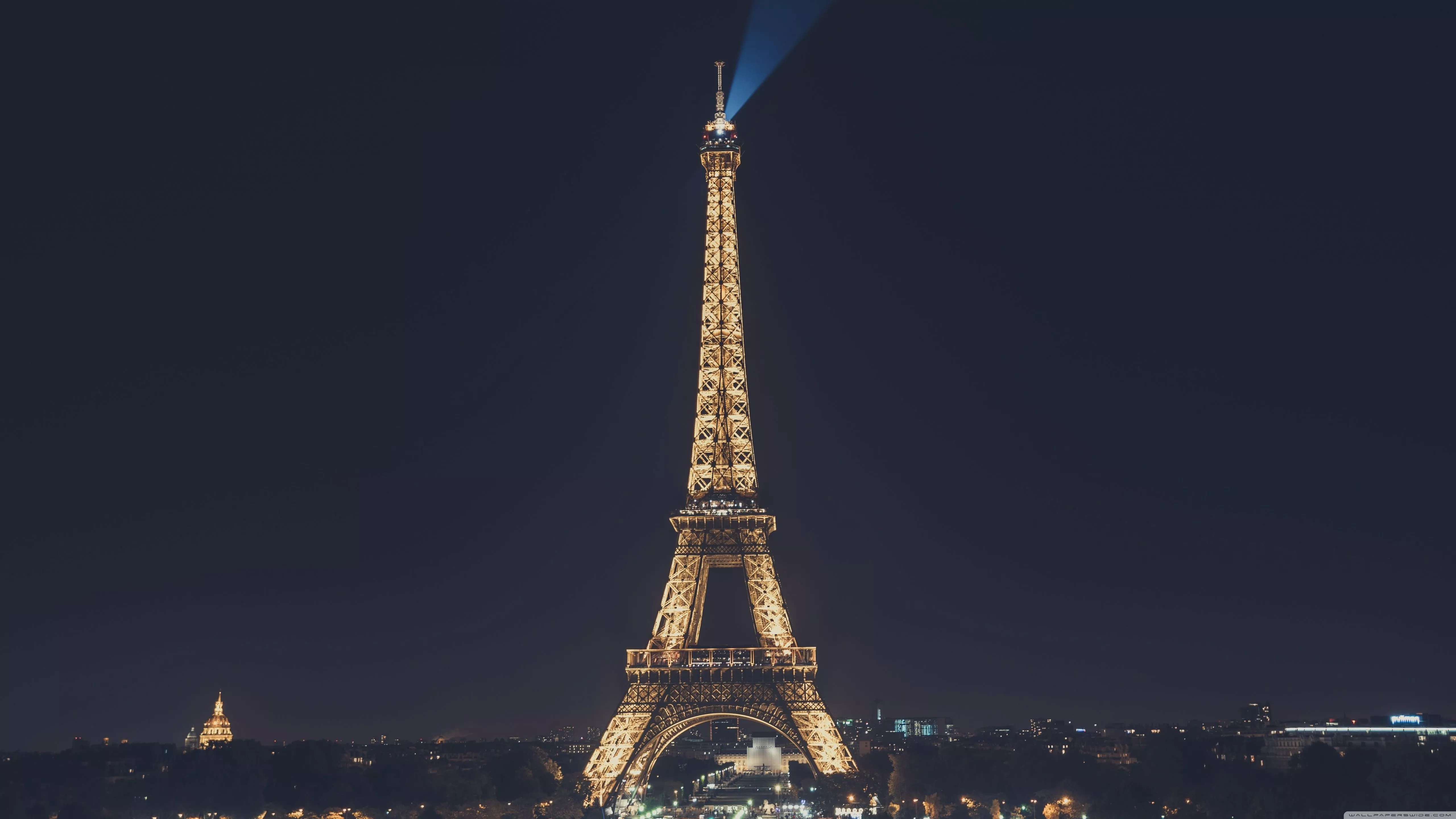 Eiffel Tower at Night, Paris, France