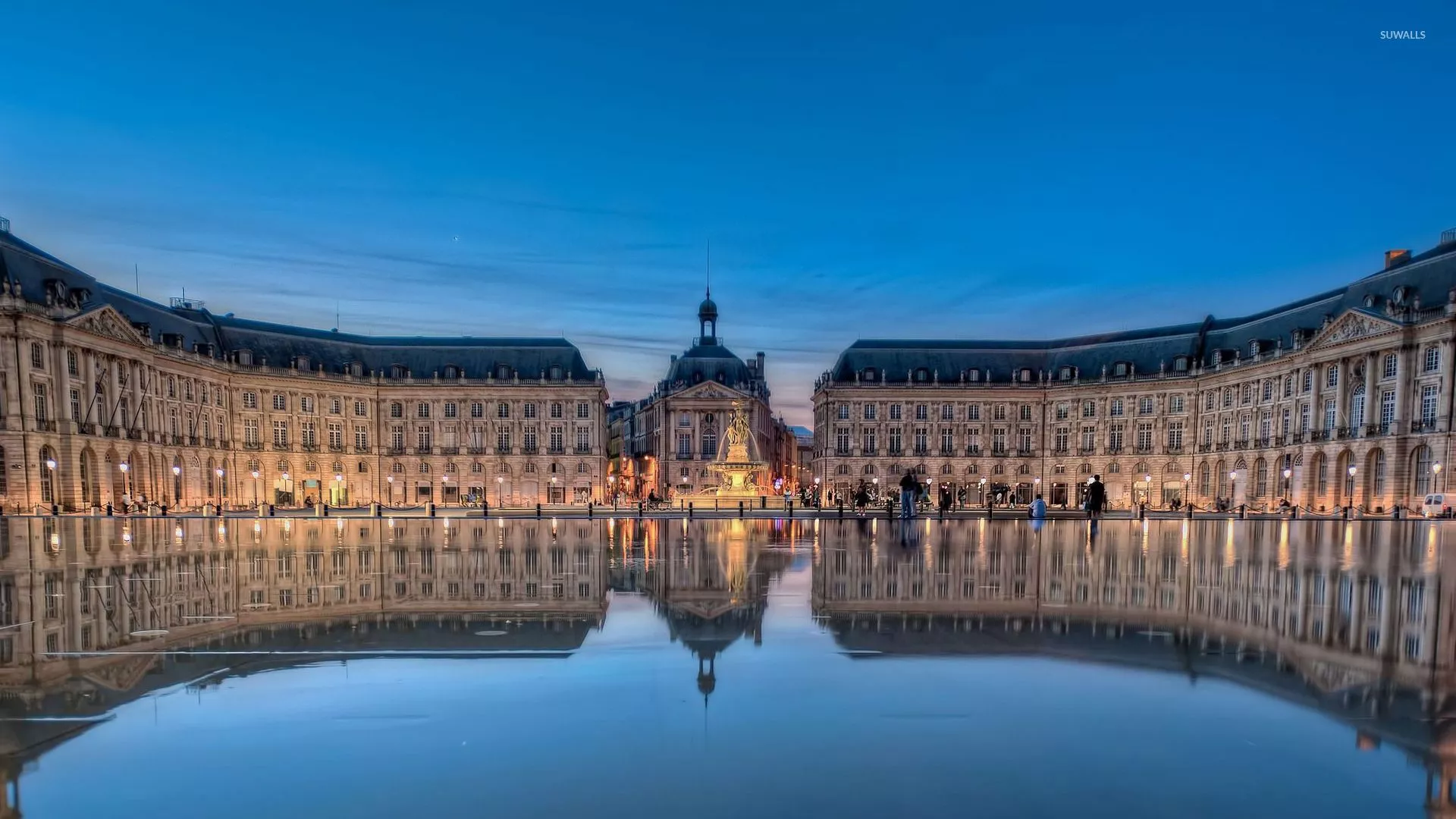 Bourse in Bordeaux wallpaper