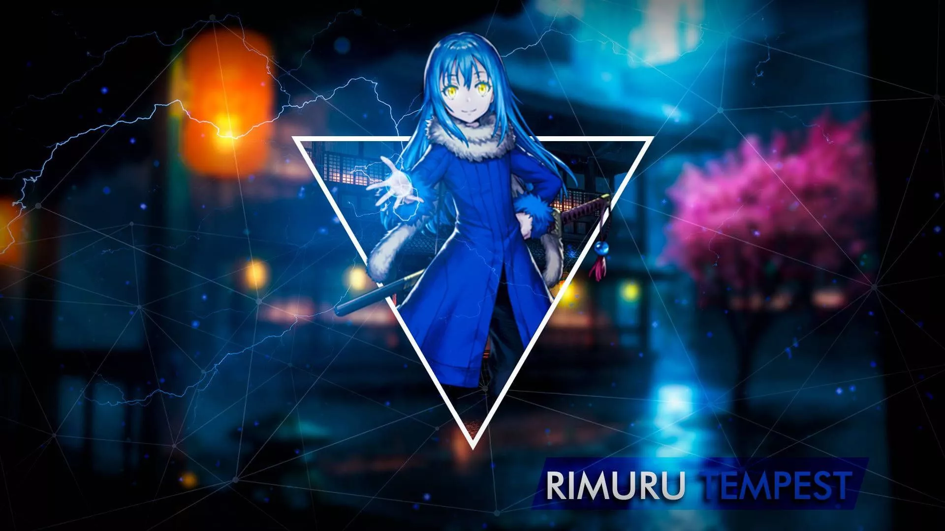 Rimuru Tempest Triangle Illustration