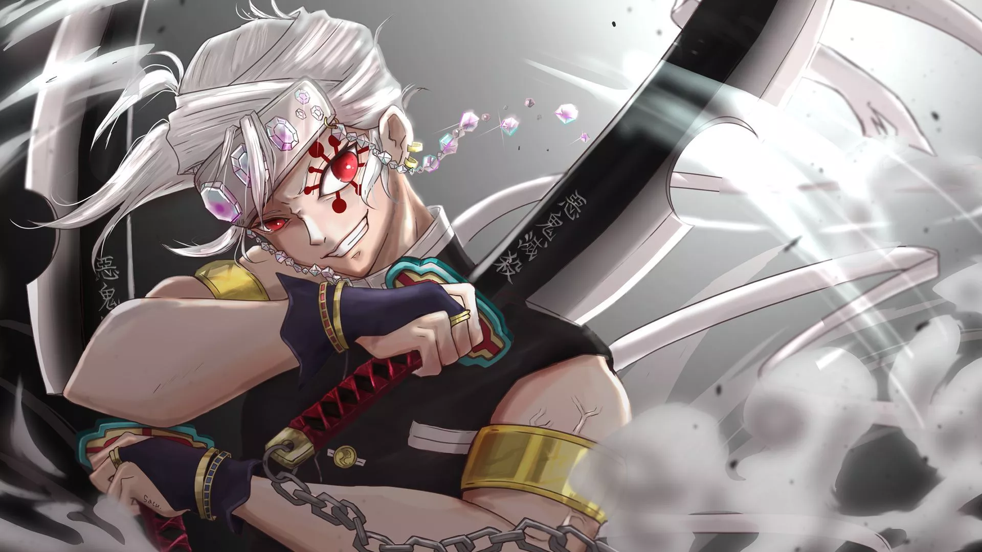 Mobile wallpaper: Anime, Demon Slayer