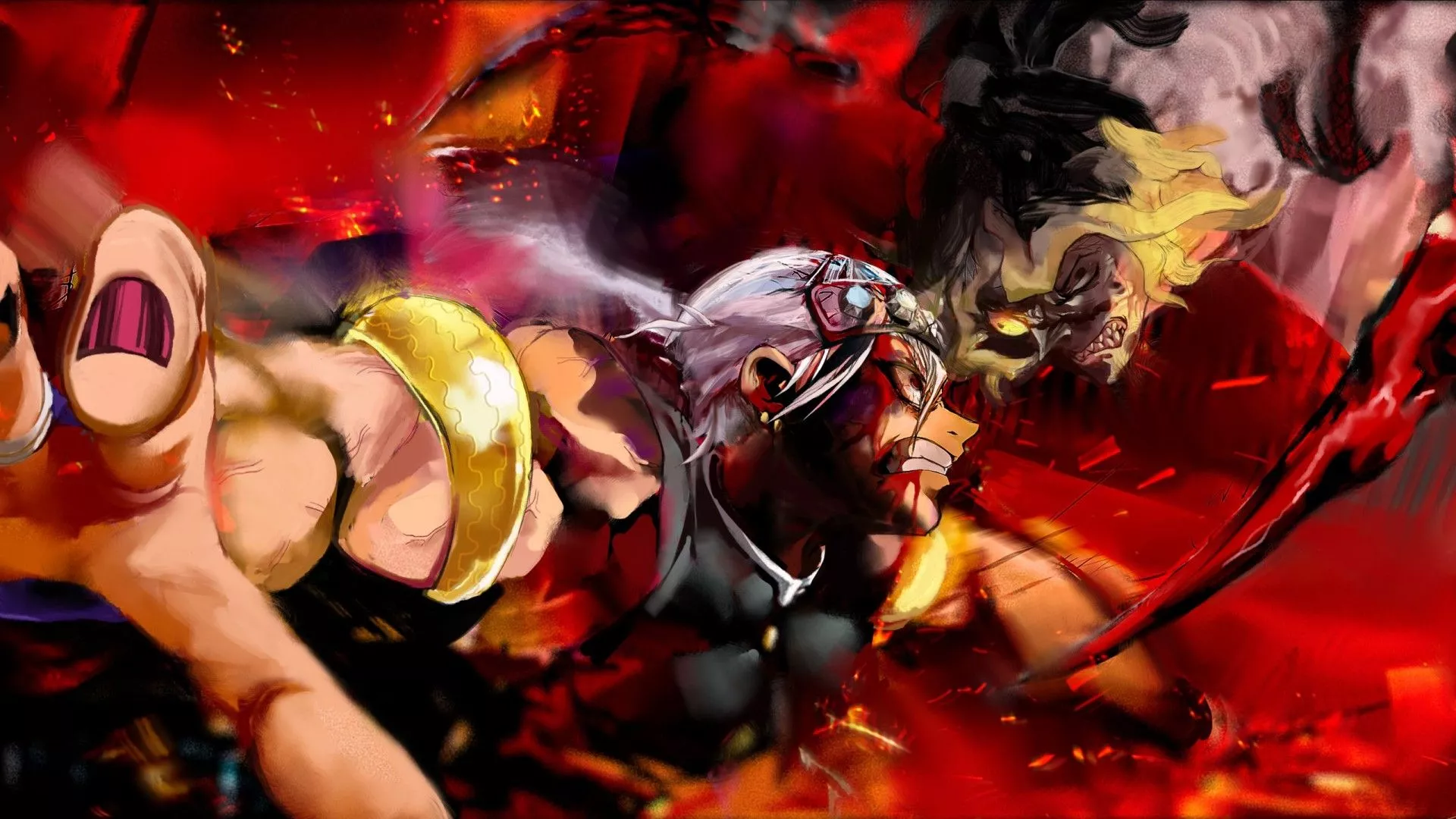 Gyutaro Tengen Uzui HD Demon Slayer