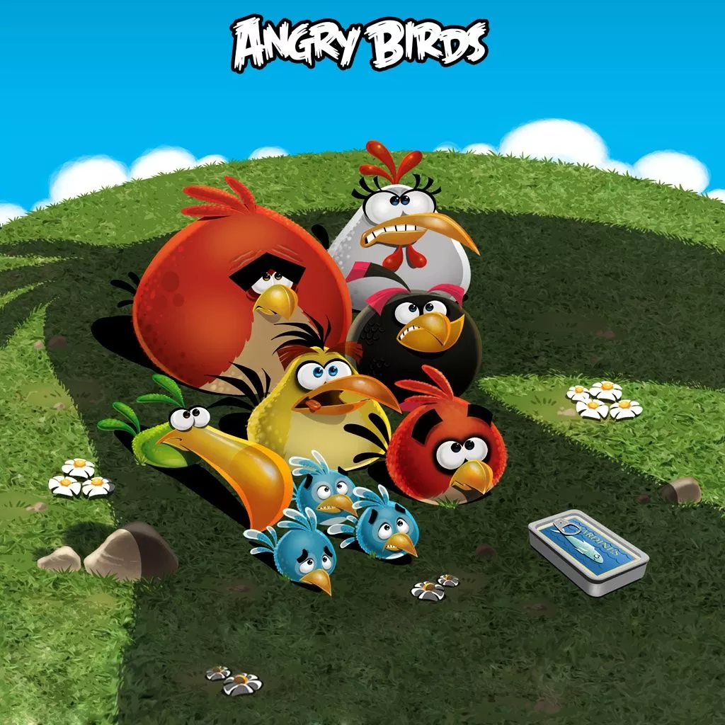 Angry Birds iPad HD Free Wallpaper