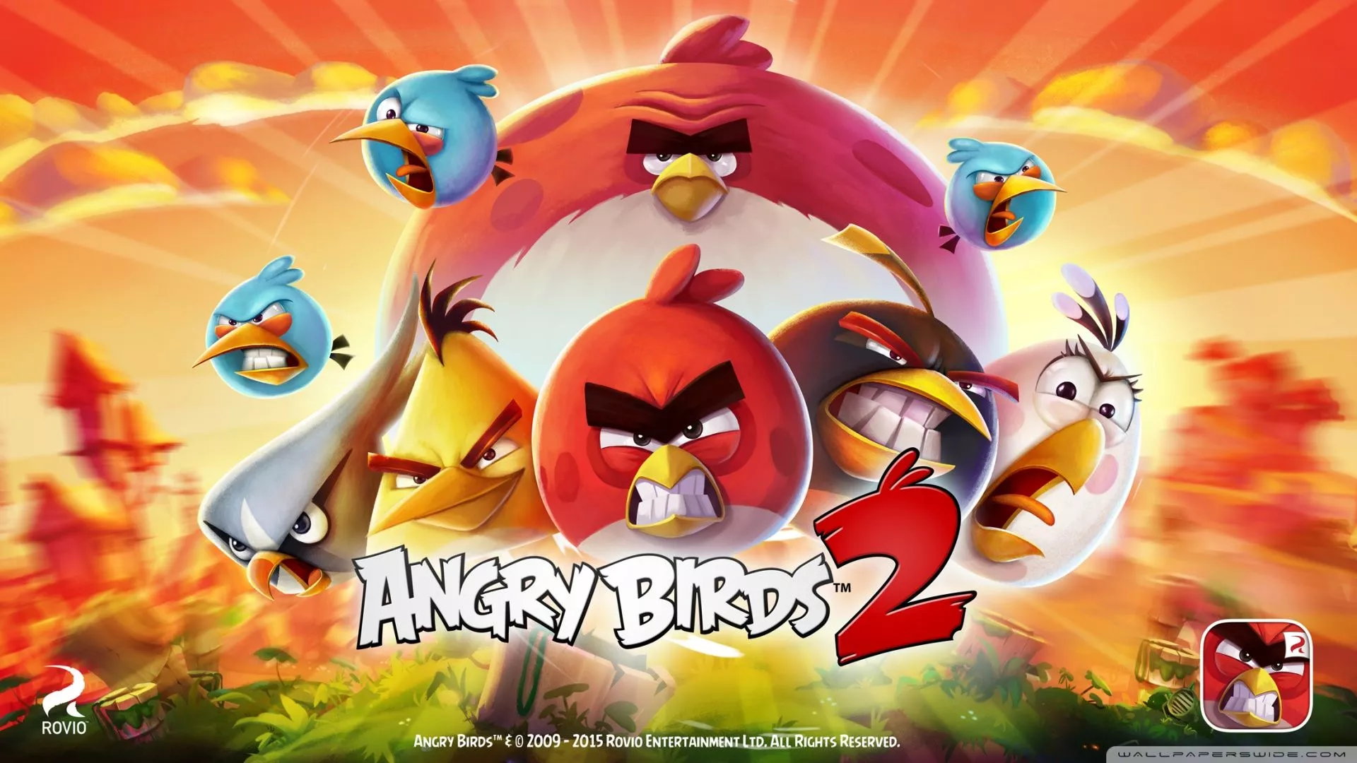 Angry Birds 2 The Flock Ultra HD