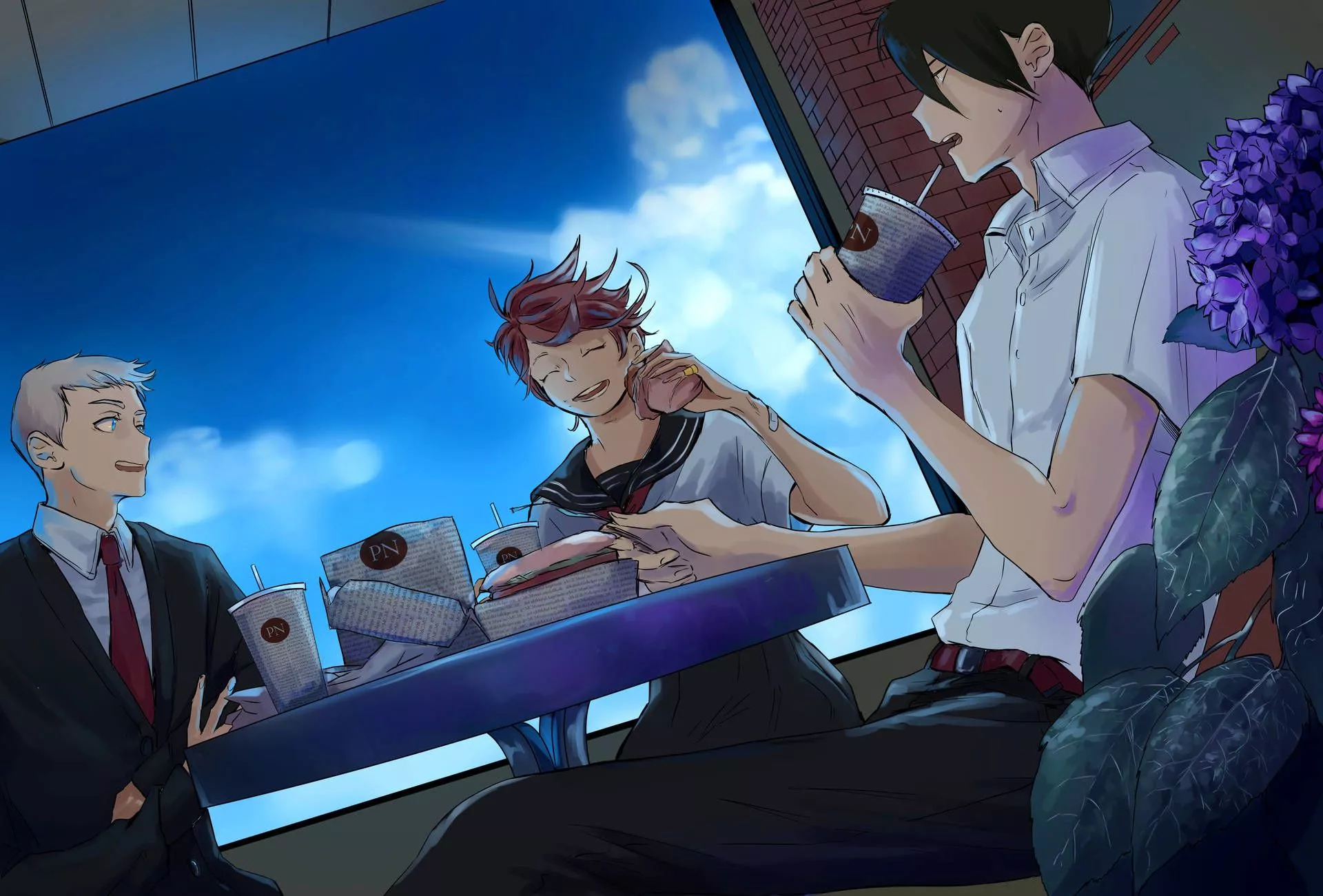 The Promised Neverland Grown Up Trio