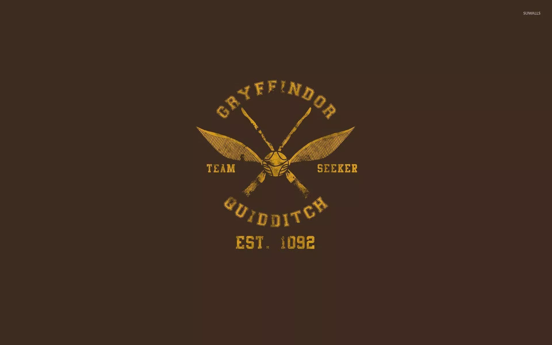 Brown Cute Harry Potter Gryffindor