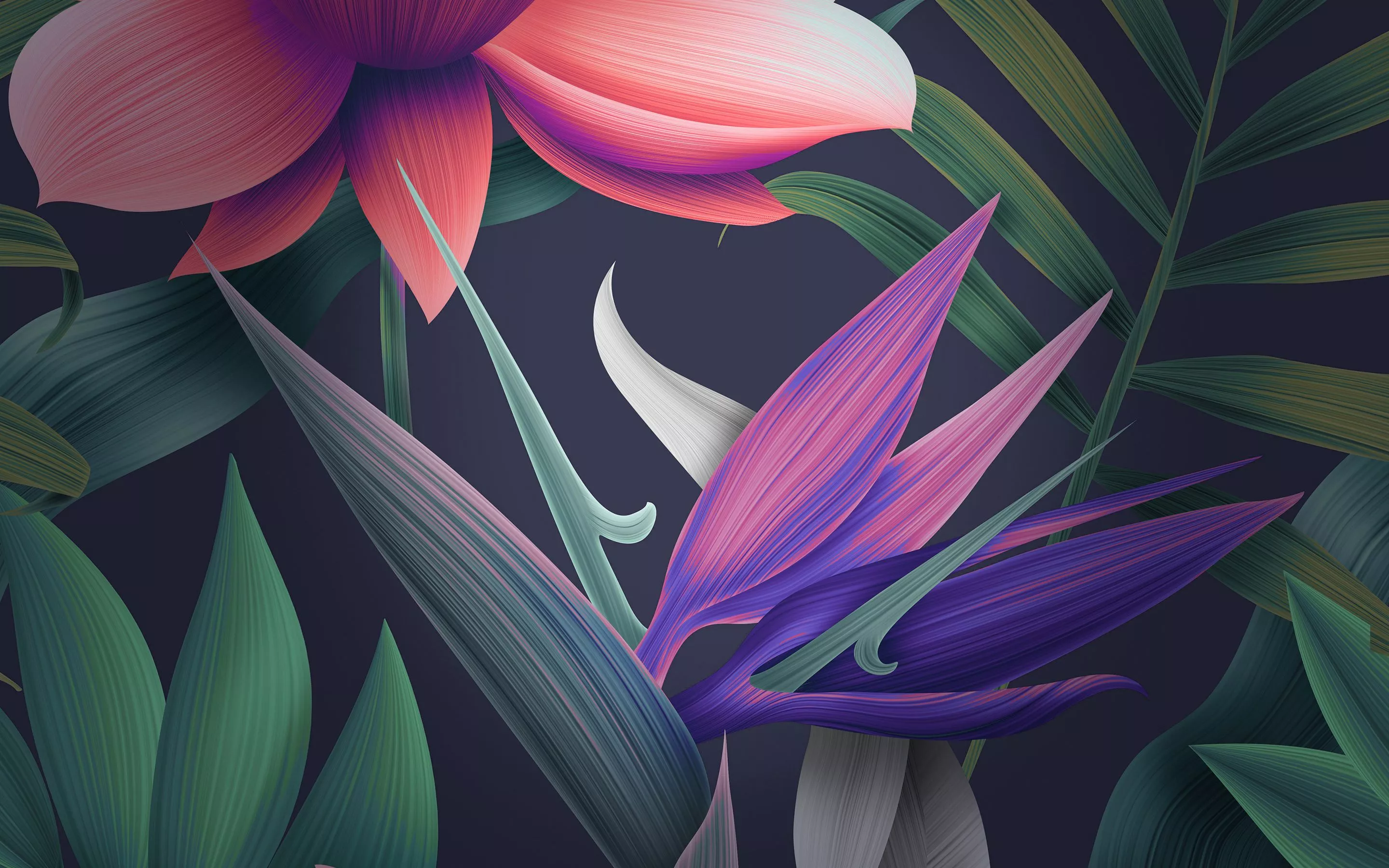 Floral Huawei Mate 10 Stock Wallpaper