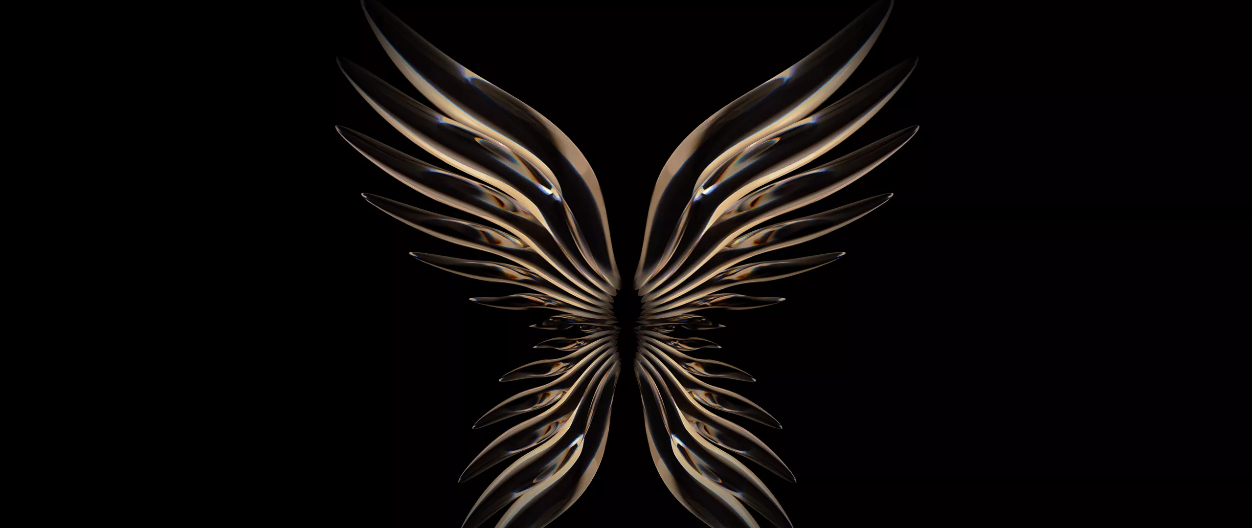 Angel wings Wallpaper 4K, Huawei P50