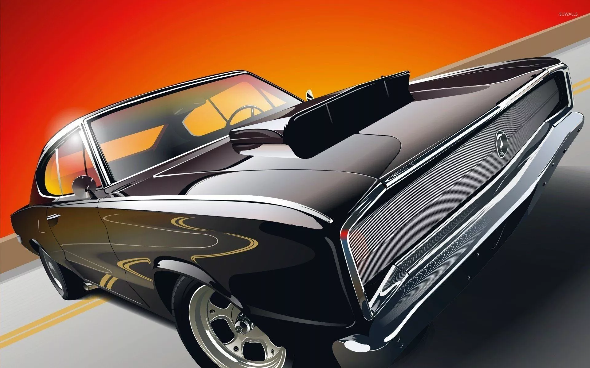 Muscle car wallpaper wallpaper