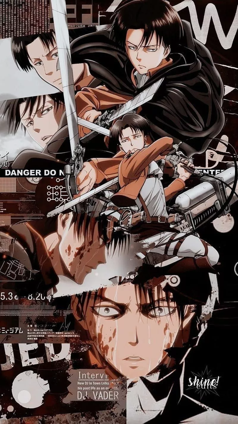 Levi Ackerman, anime, anime, HD phone