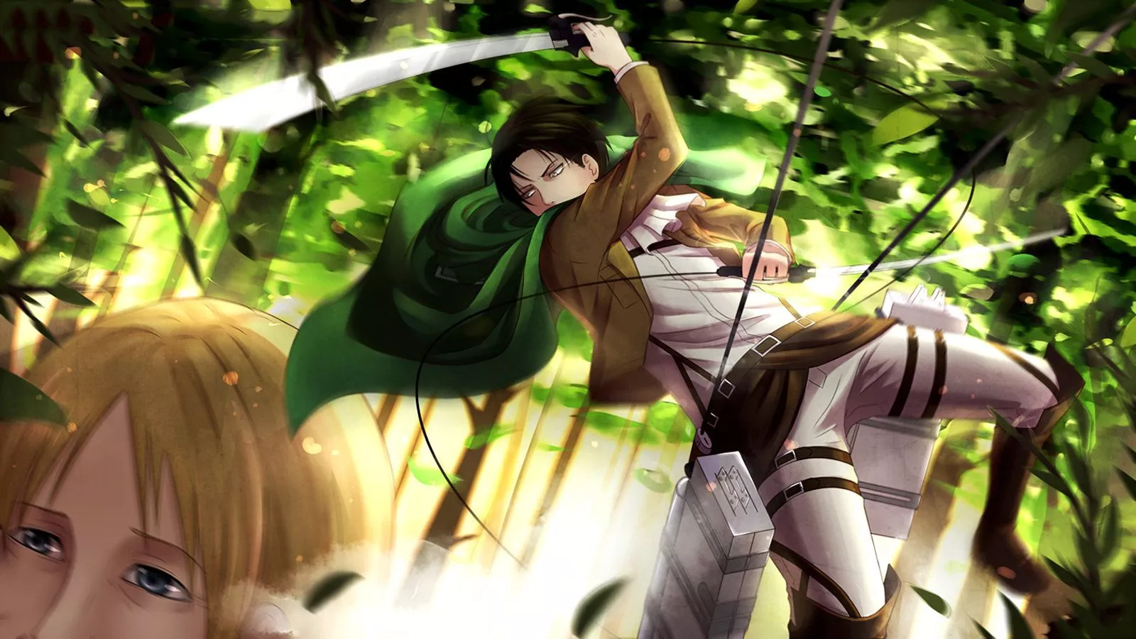 Attack on Titan Anime Levi Ackerman HD Wallpaper