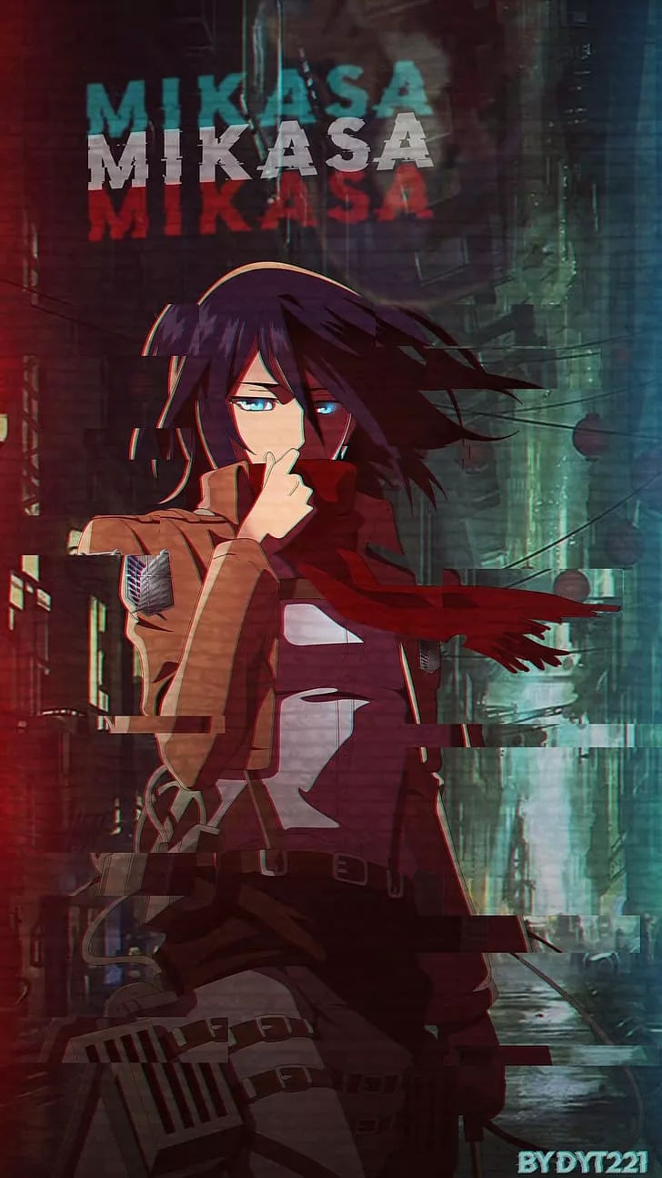 HD wallpaper: Mikasa Ackerman, Shingeki