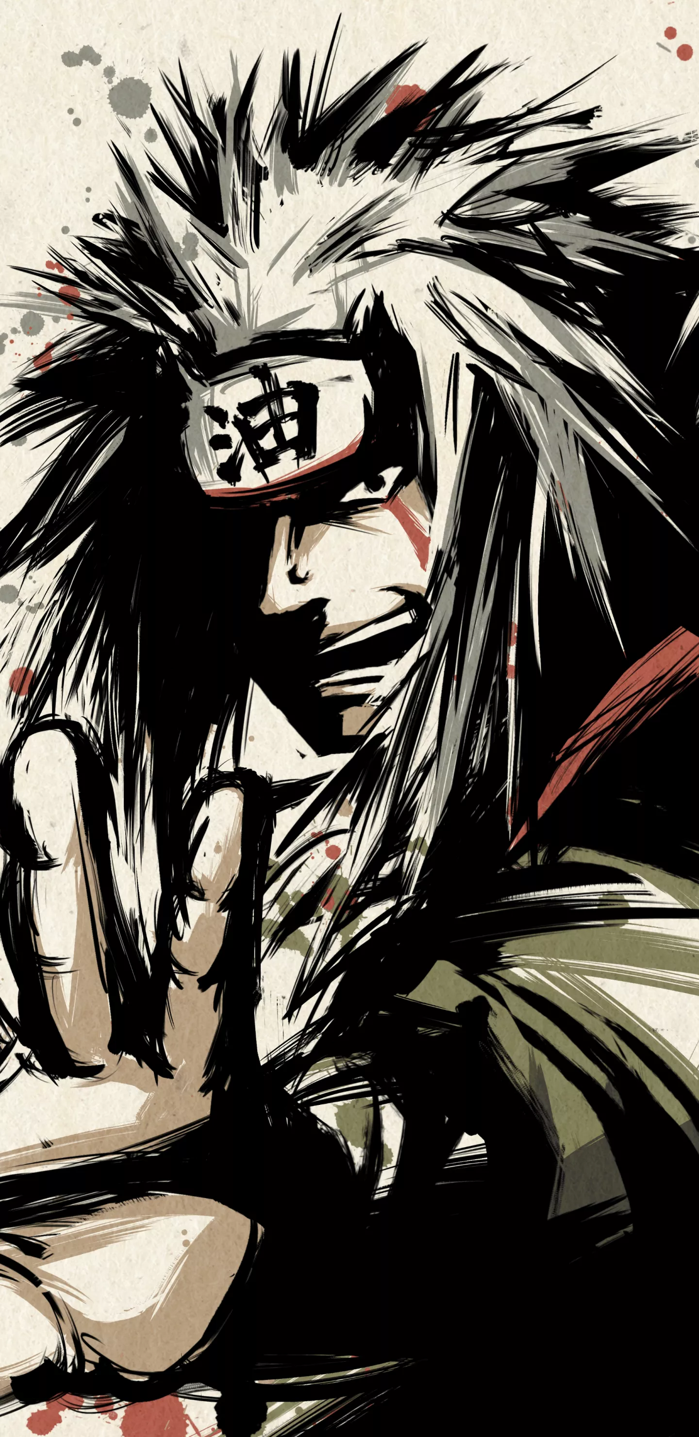 Jiraiya (Naruto) Phone Wallpaper