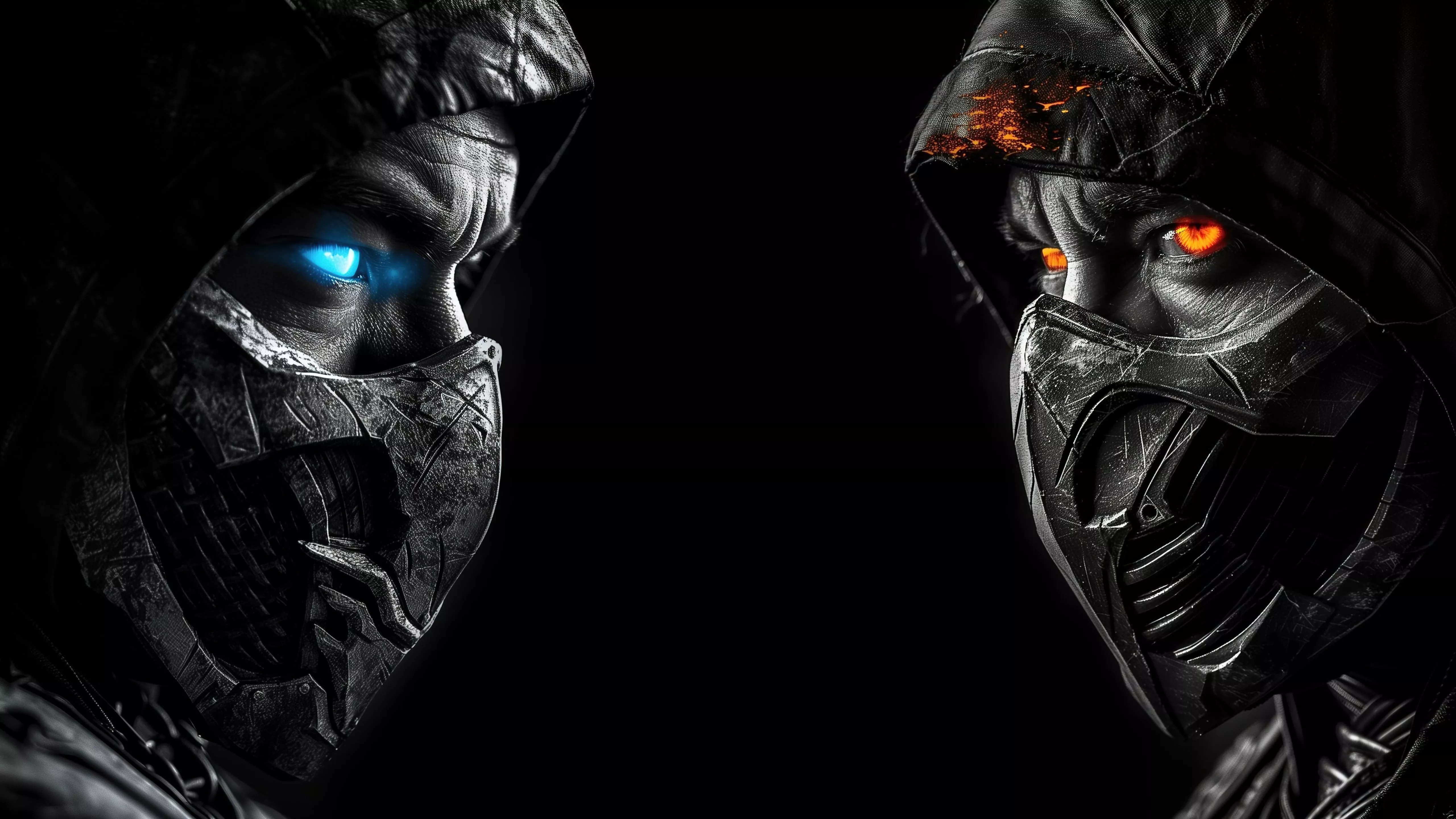 Wallpaper Mortal Kombat, Scorpion, Sub