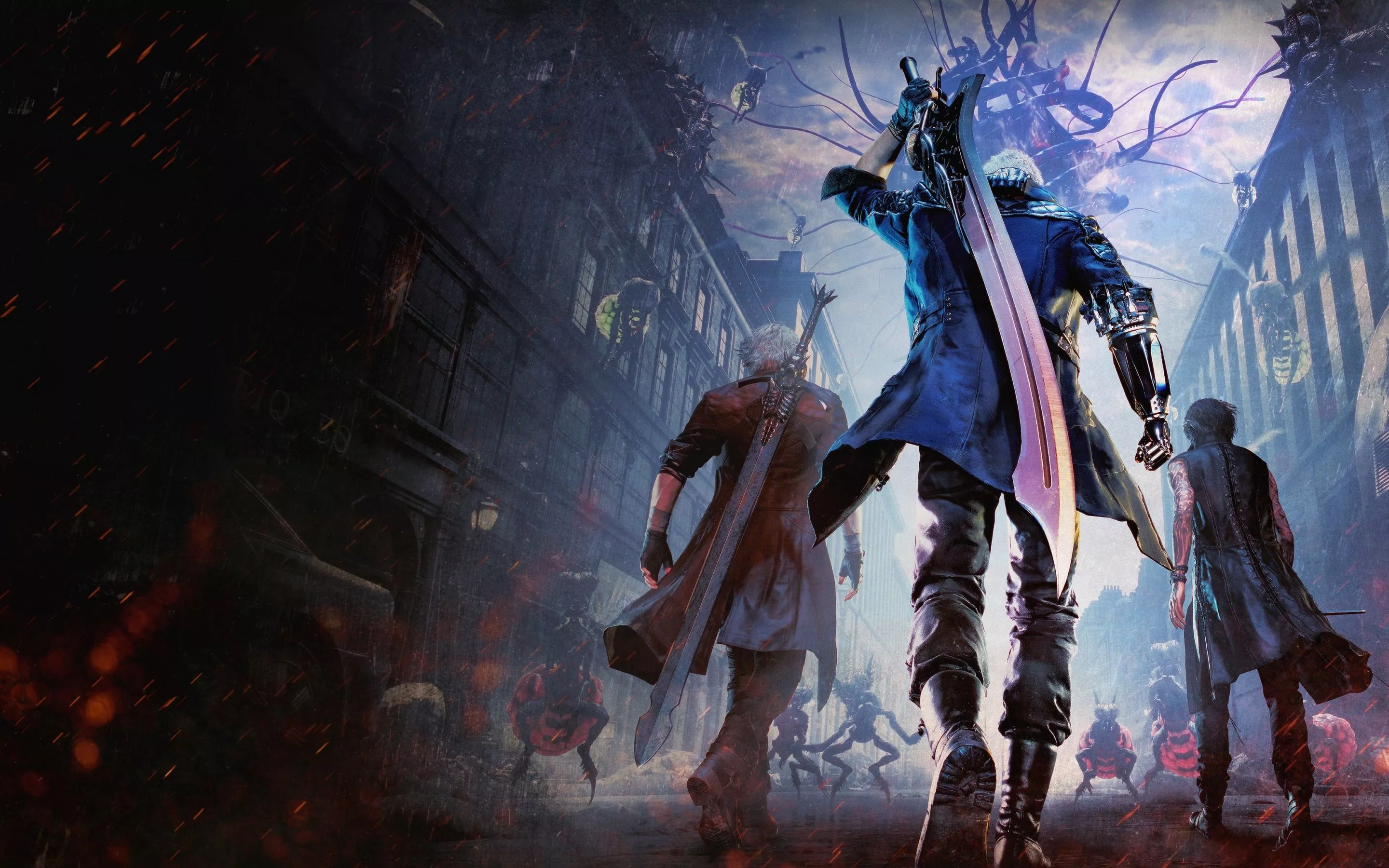 Devil May Cry 5 Wallpaper 4K, Official