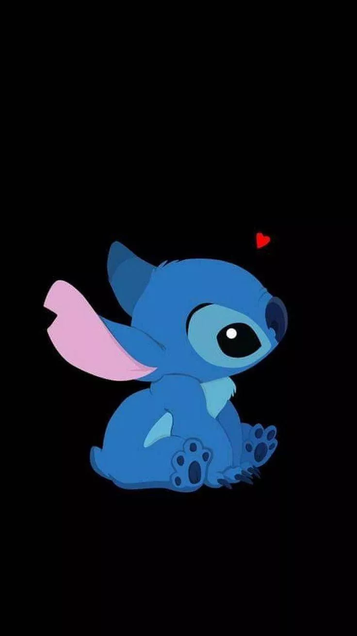 Cuddly Looking Stitch Phone Wallpaper