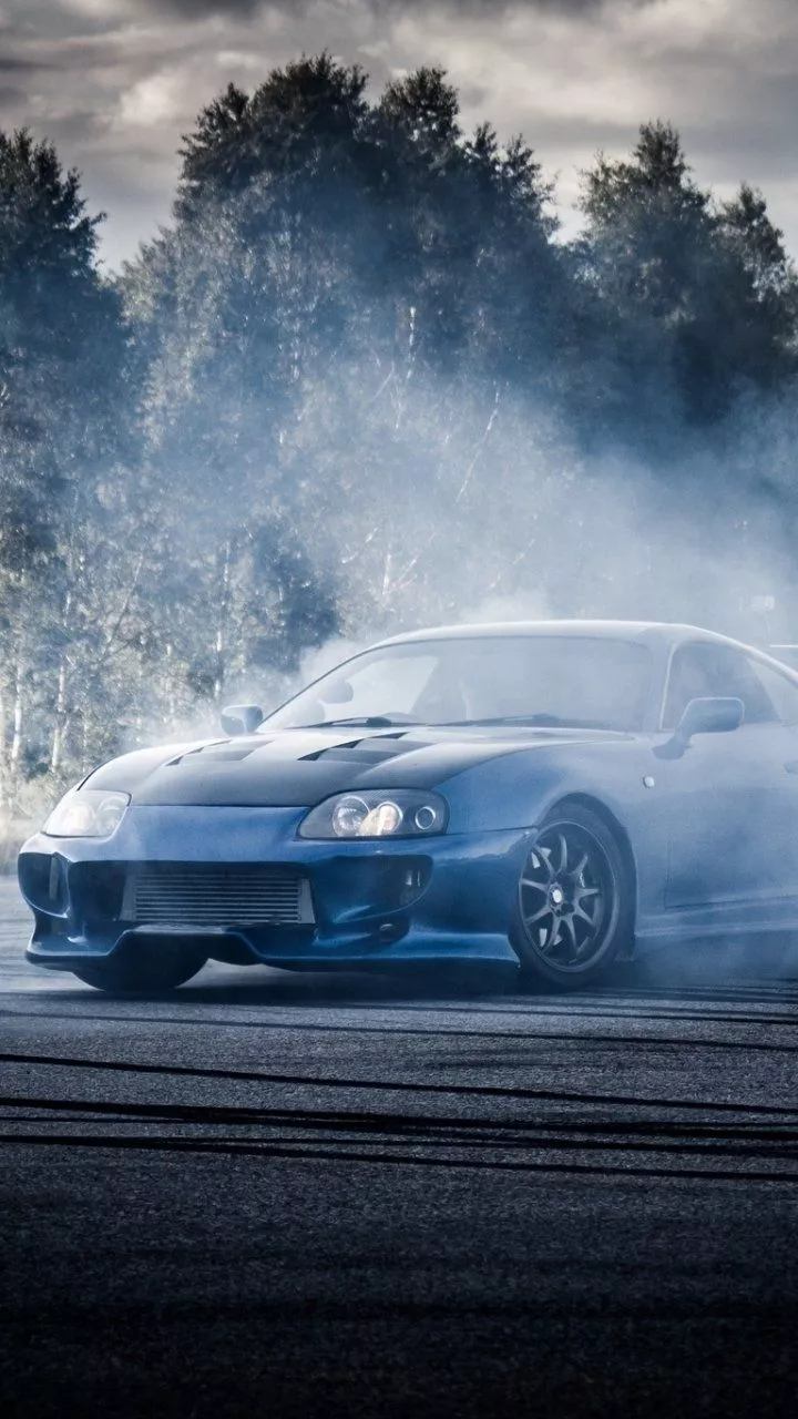 Vehicle Toyota Supra Phone Wallpaper