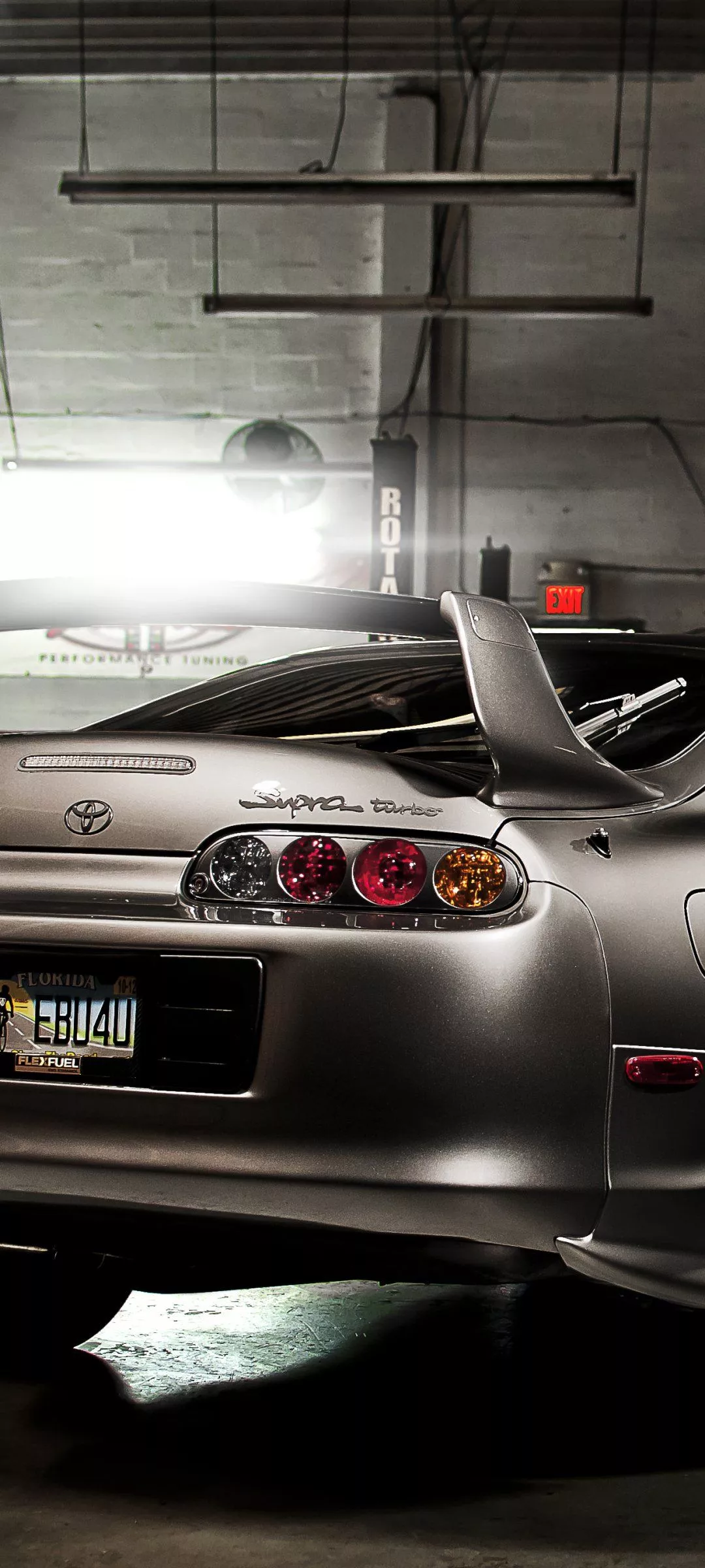 Vehicle Toyota Supra Phone Wallpaper