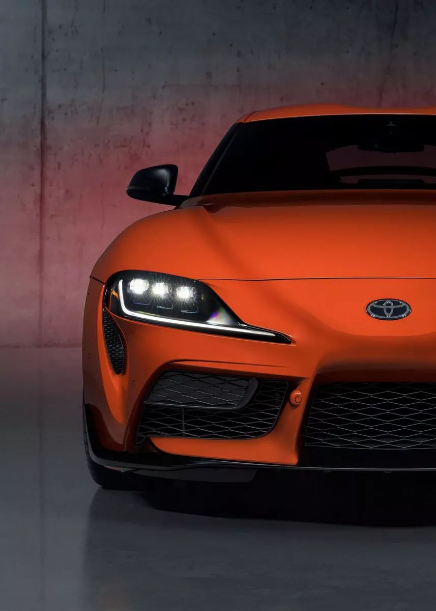 Toyota GR Supra' Poster, picture, metal