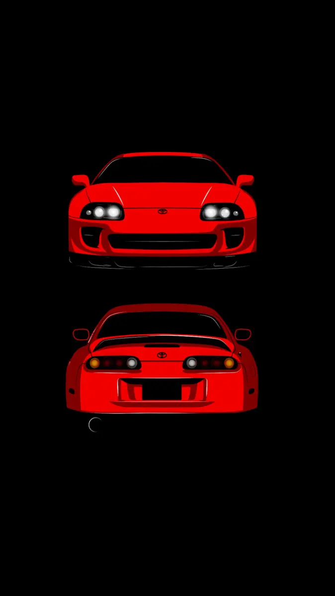 Toyota Supra Amoled wallpaper