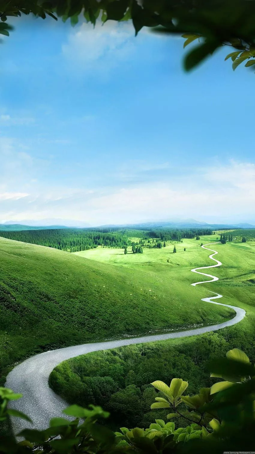 Mobile green HD wallpaper