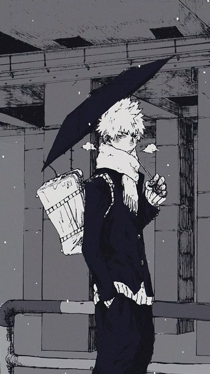 Bakugou Phone Wallpaper