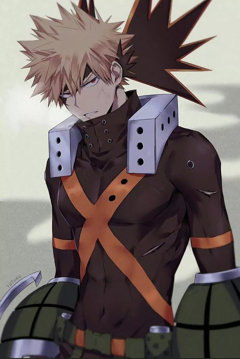 HD bakugou wallpaper