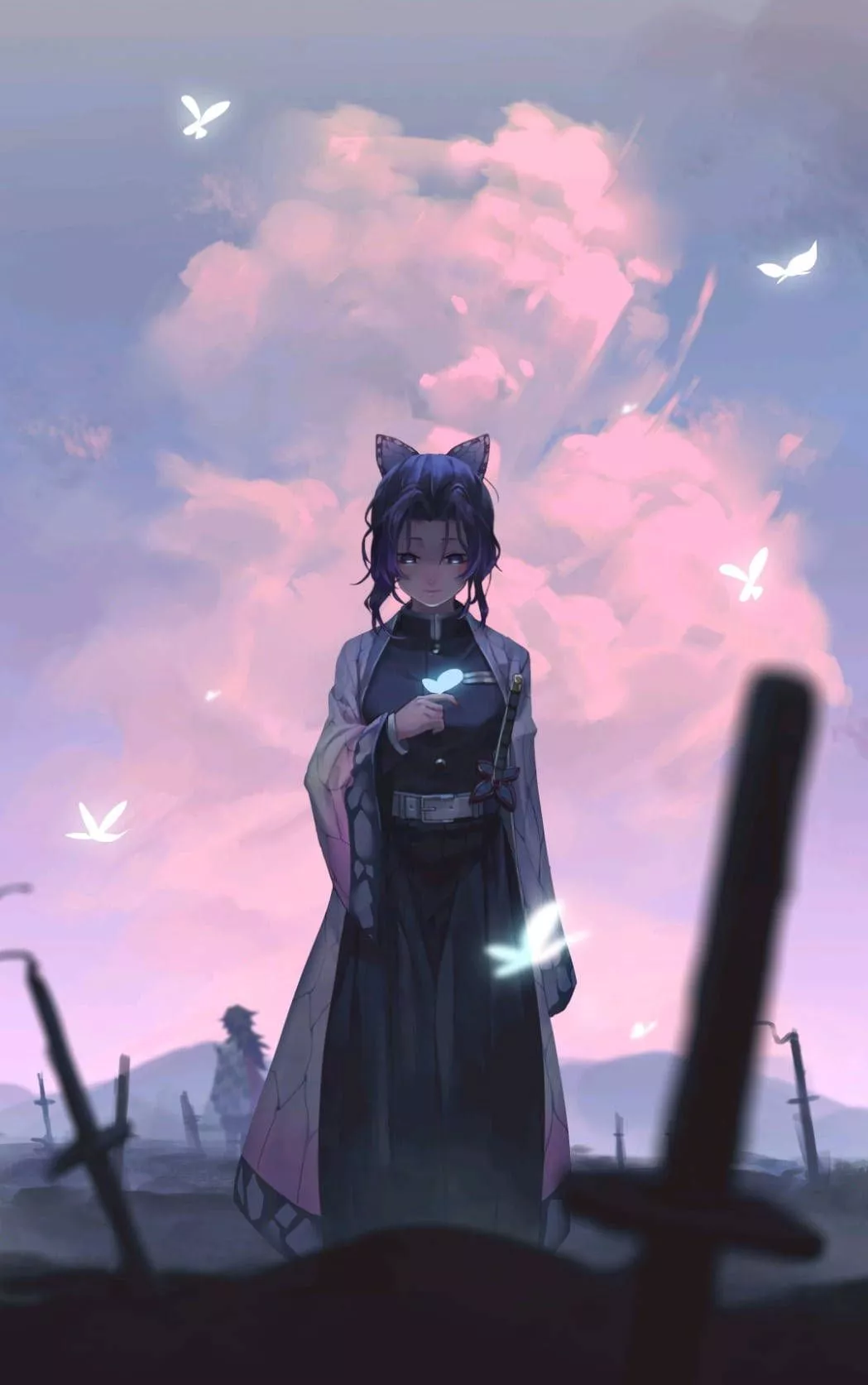 Shinobu Pfp HD Wallpaper