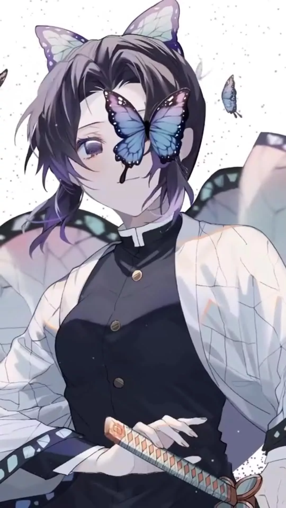 Anime Buterfly Shinobu Kocho Live Phone