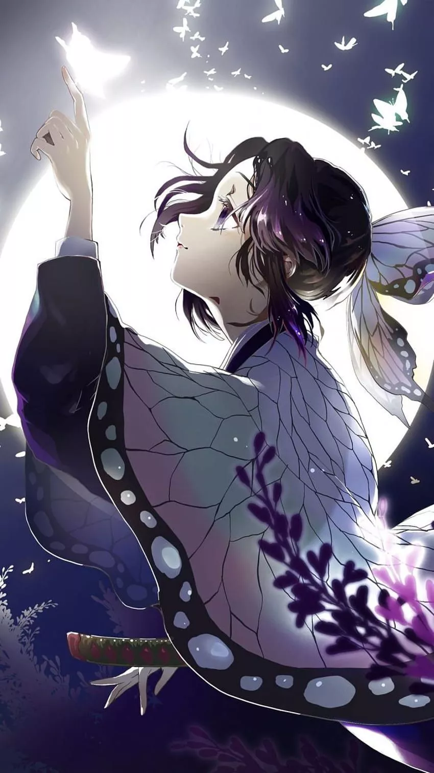 Shinobu Kocho, insect hashira HD phone