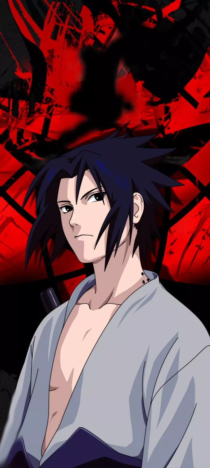 Sasuke Uchiha Anime Naruto Phone Wallpaper