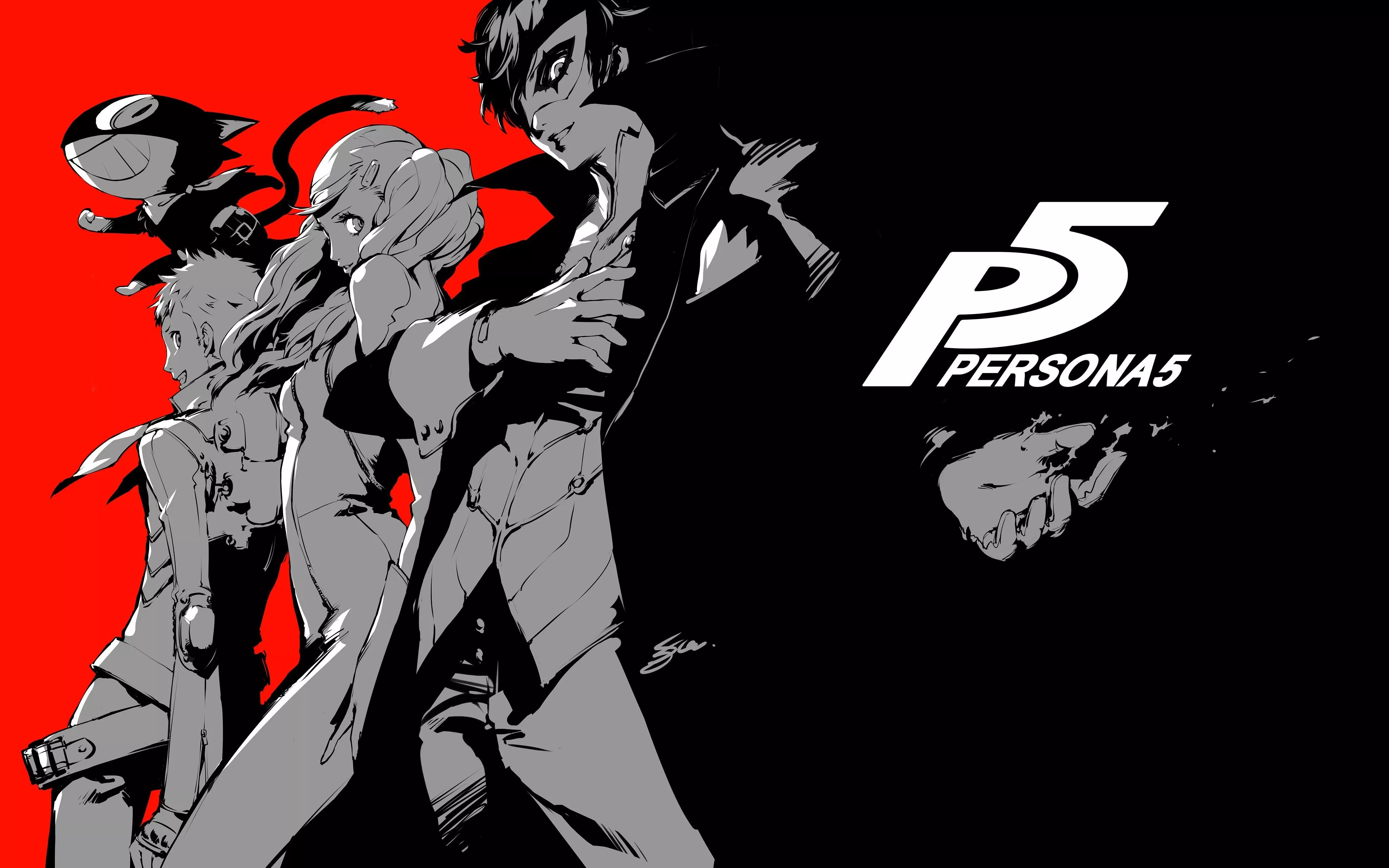 Wallpaper Video Game, Atlus, Person 5, Persona 5 Royal, P Studio For Mobile And Desktop, Section игры, Resolution 4096x2560
