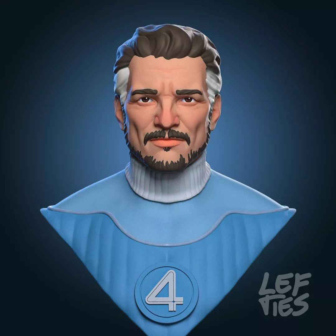 My stylized version of Pedro Pascal as
