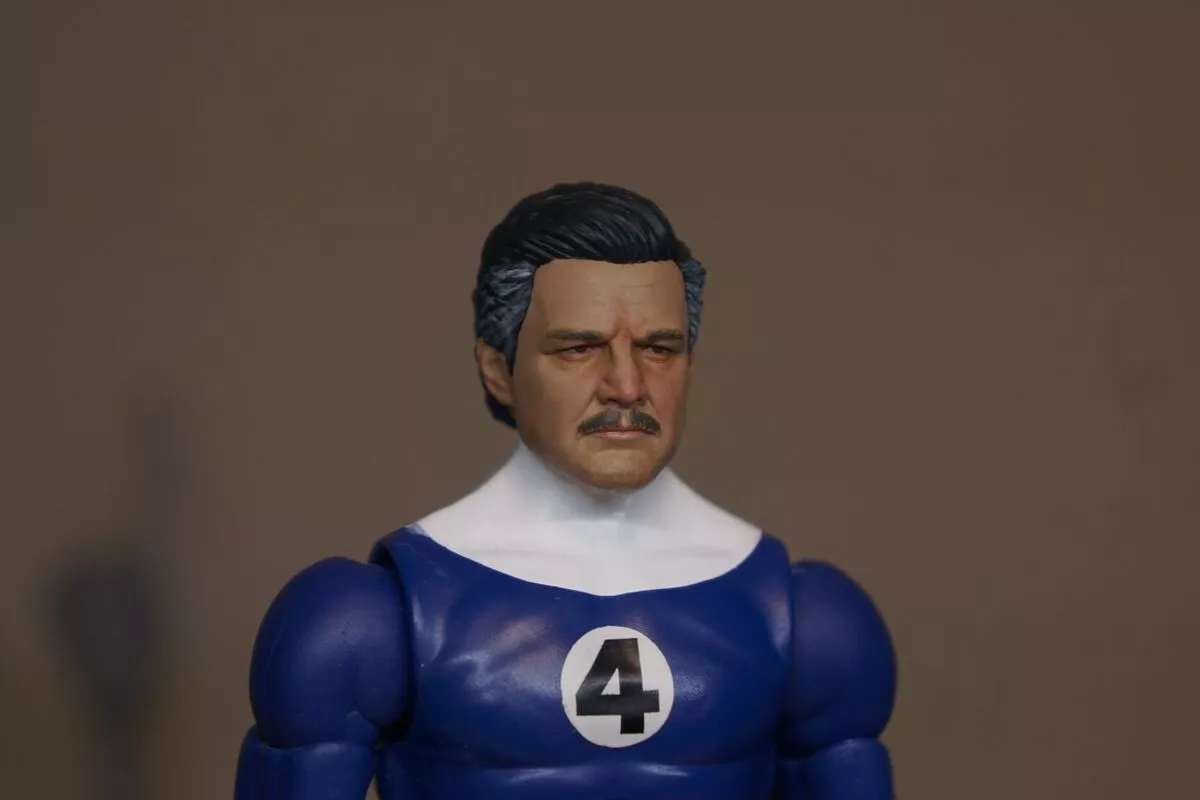 Pedro Pascal custom painted head