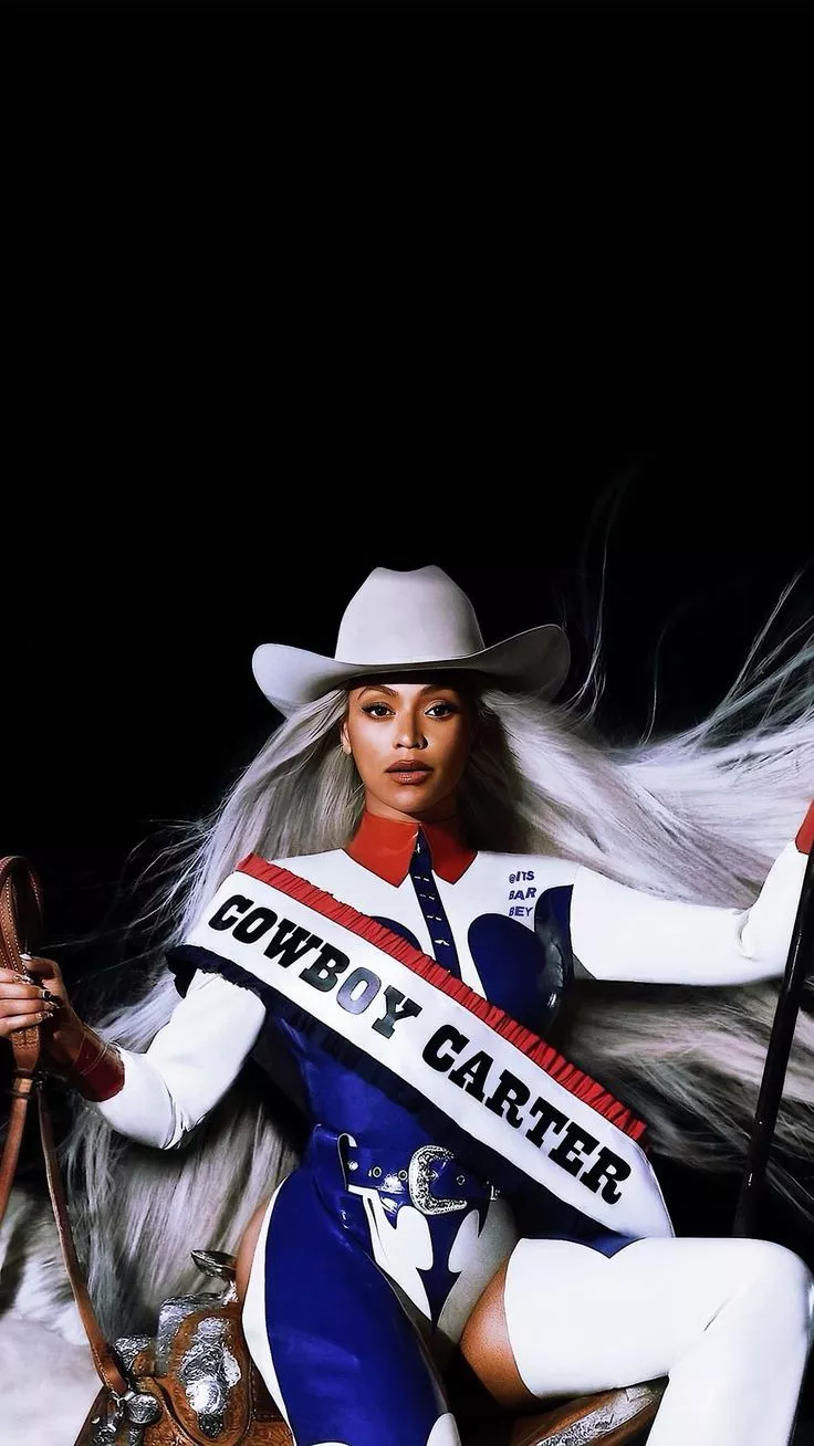 Beyoncé cowboy Carter wallpaper
