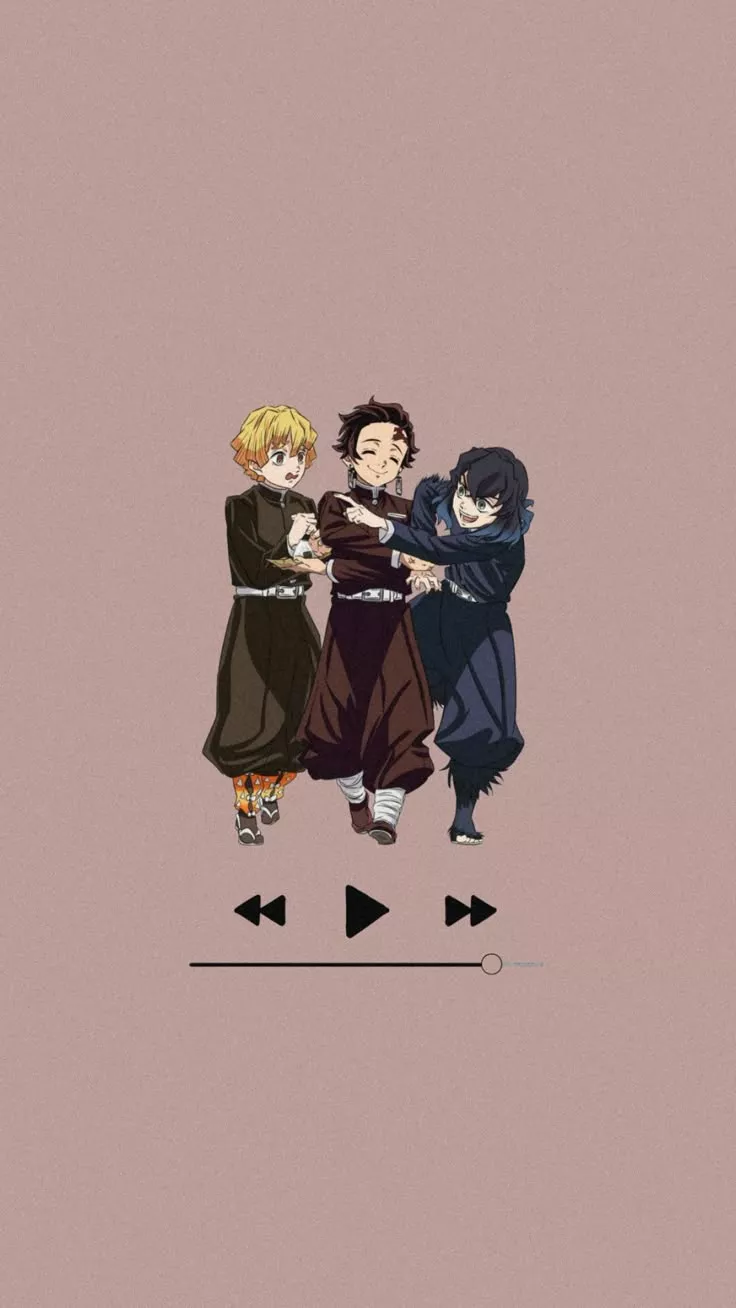 Music Tanjiro Inosuke and Zenitsu Wallpaper