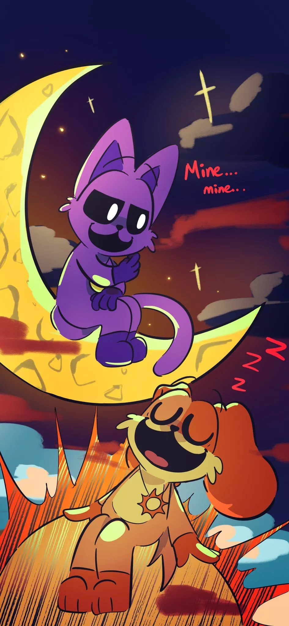 It can be wallpaper tho #catnap #dogday