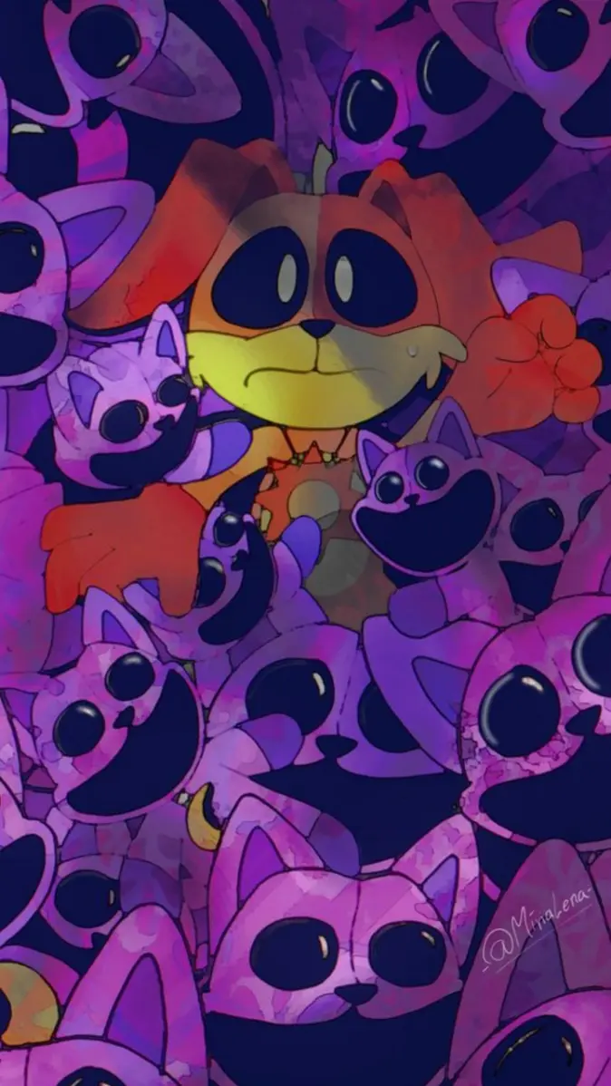 Dogday and Catnap wallpaper