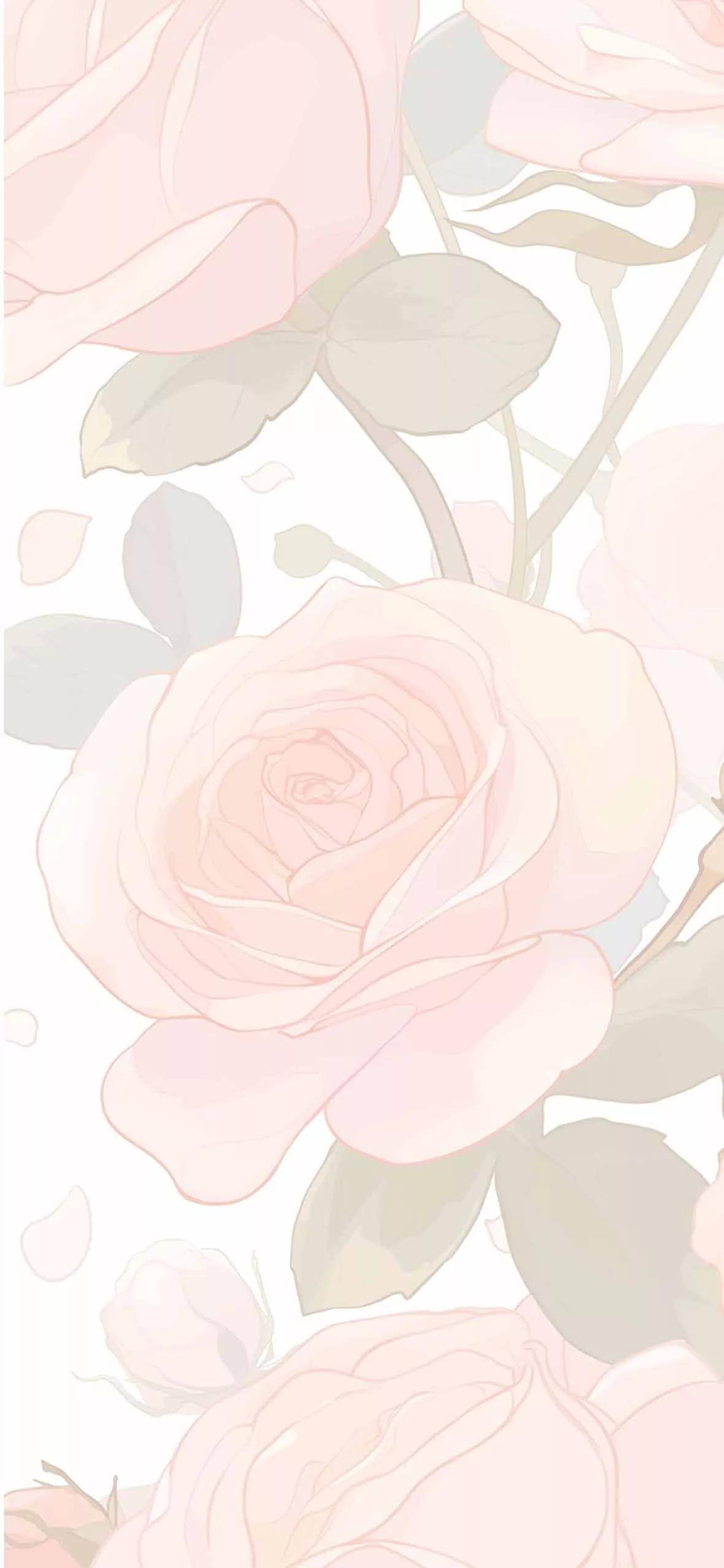 Minimalist Floral Aesthetic Rose