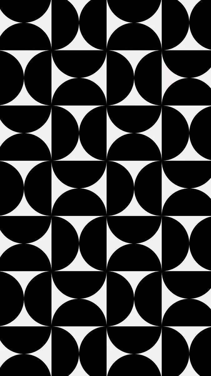 Retro bauhaus pattern