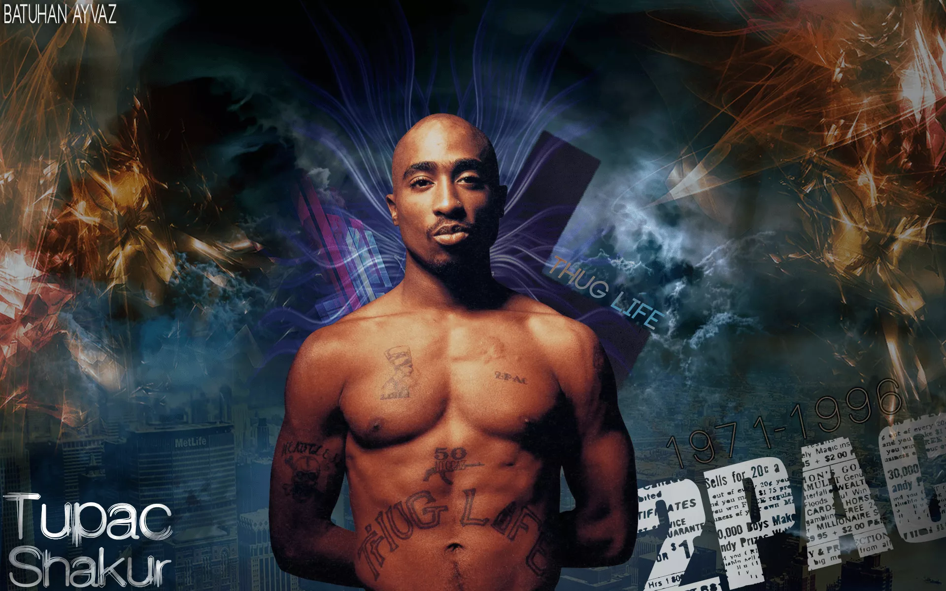 HD Wallpaper of Tupac Shakur: Music