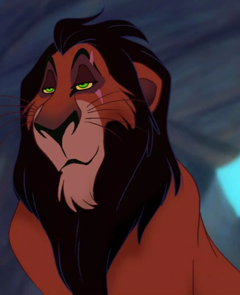 Scar, from Disney's The Lion King
